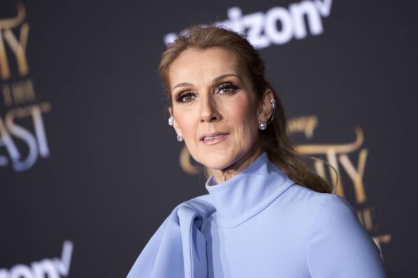 Singer Celine Dion at the world premiere of Disney's Beauty and the Beast in 2017. 